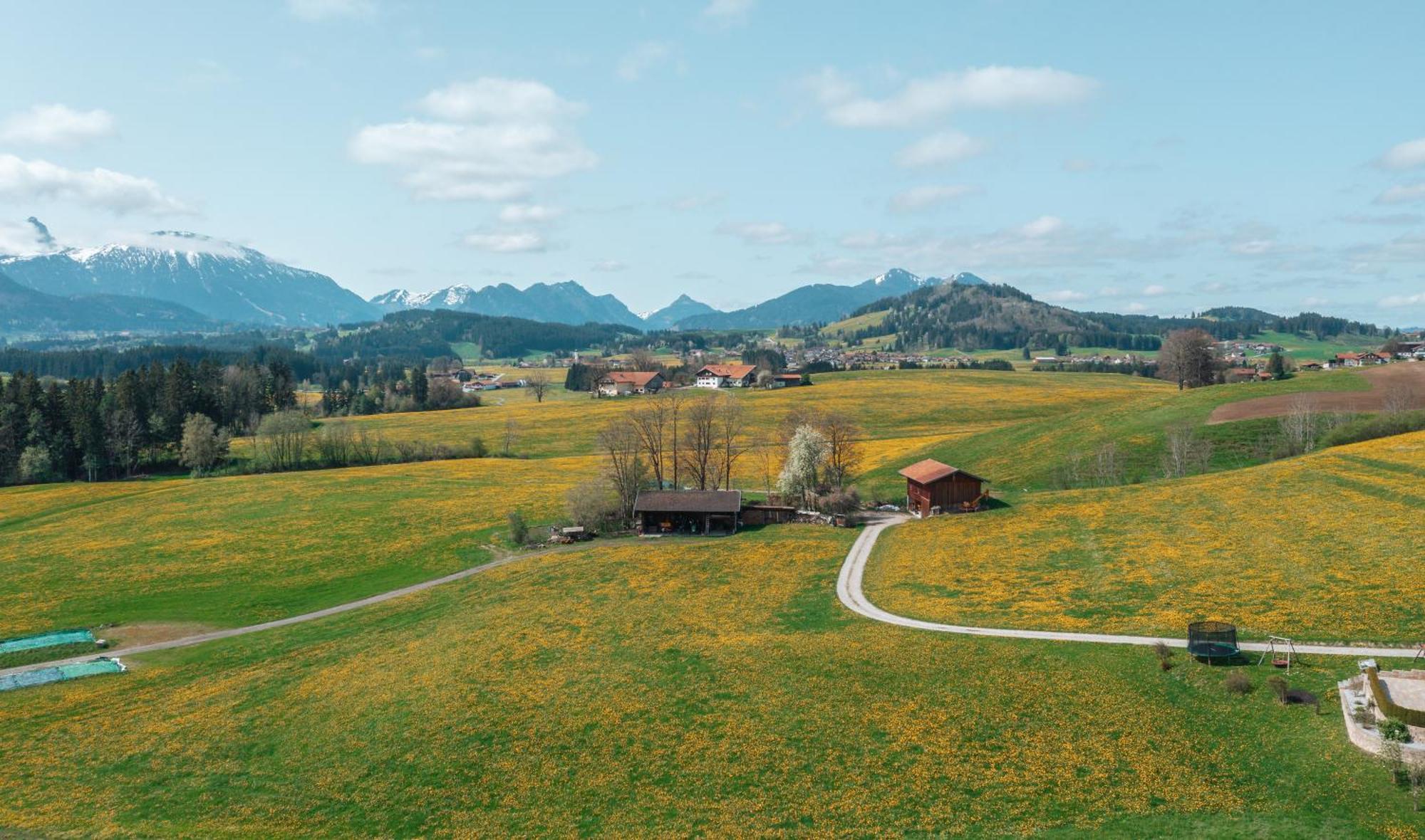 Apartamento Koenigsblick Poppler Hopferau Exterior foto