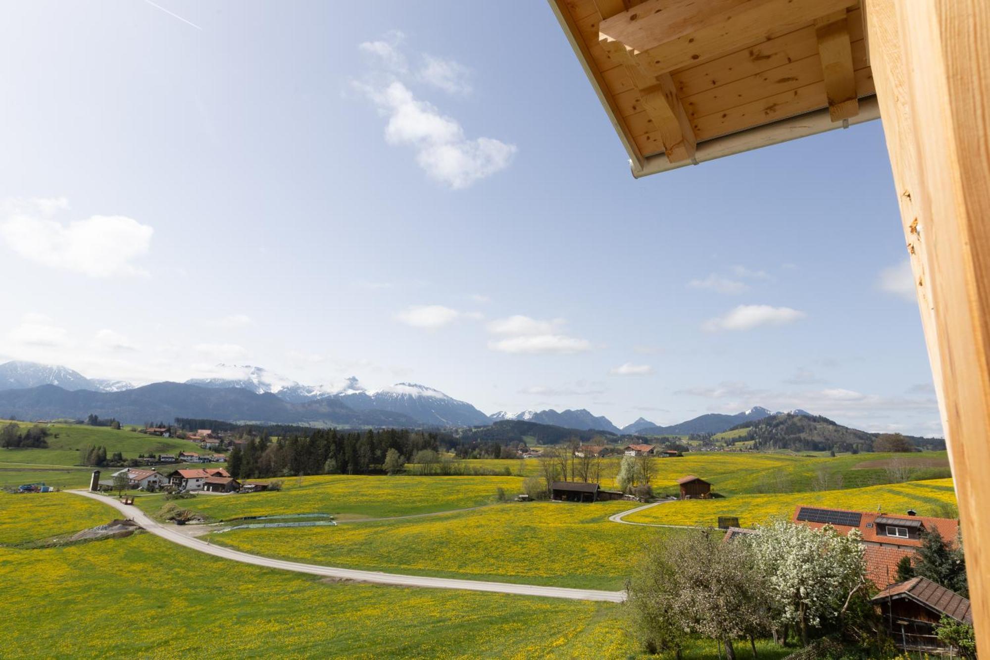 Apartamento Koenigsblick Poppler Hopferau Exterior foto